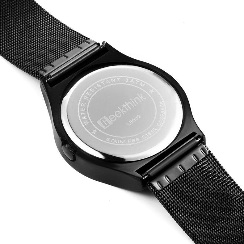 Cool Neutral Steel Band Watch